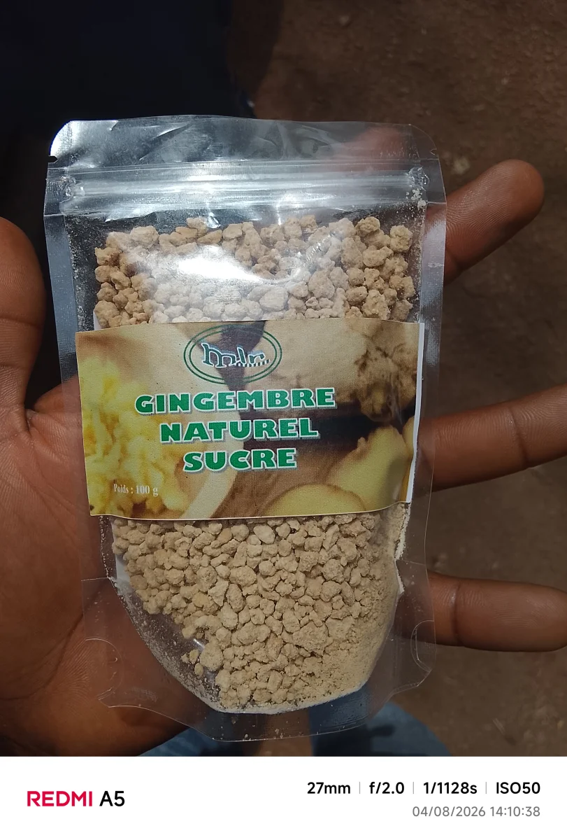 Gingembre naturel sucré