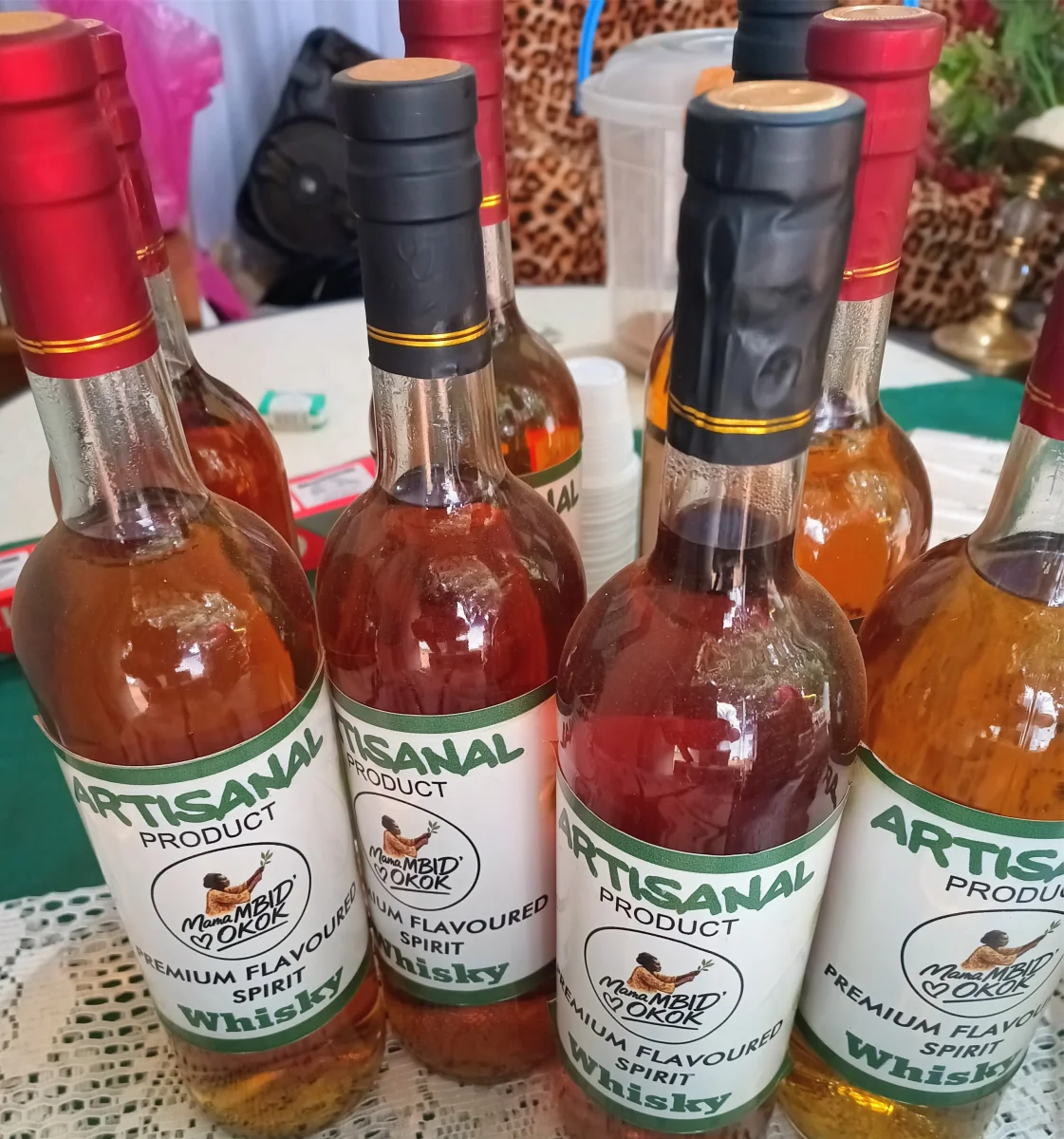 Premium flavoured spirit whisky